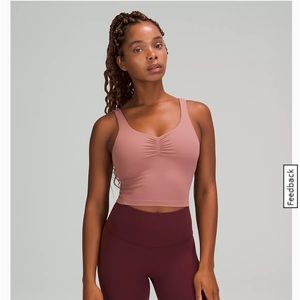 Lululemon Align gathered front tank